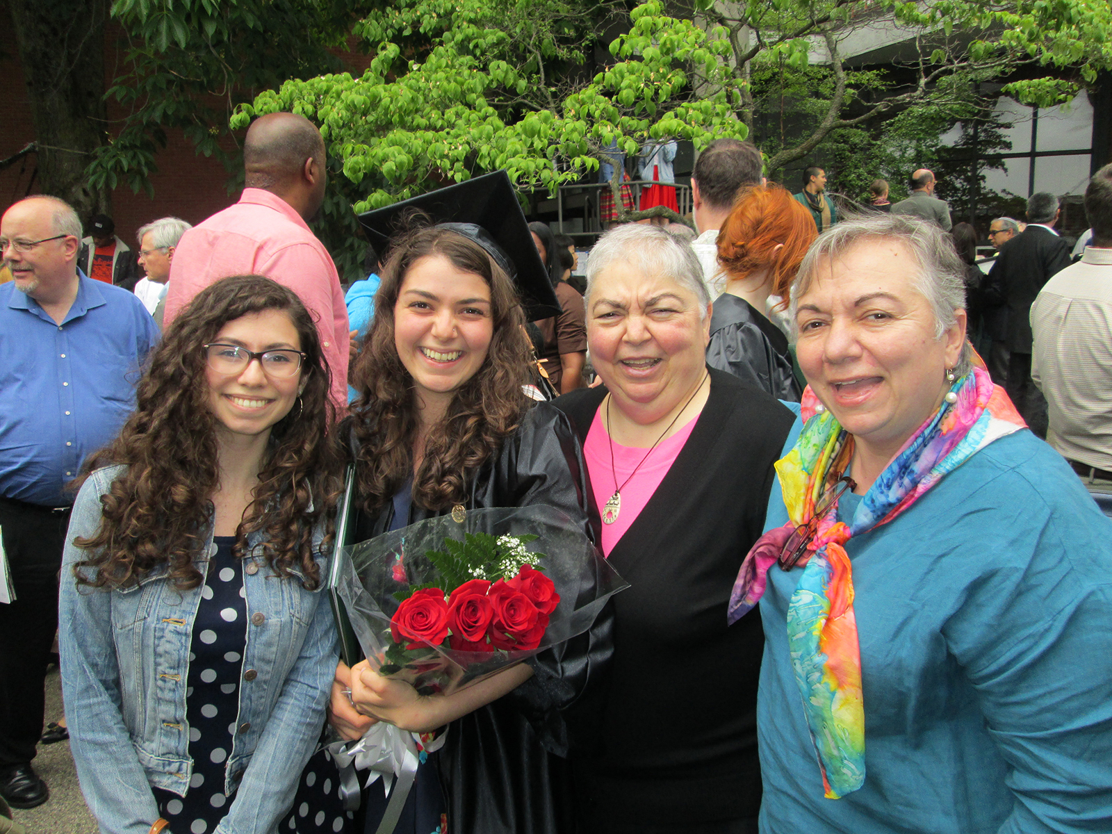 Emalie, Sara, Sue, and Jo